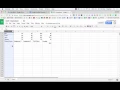Google Sheets Sort Data