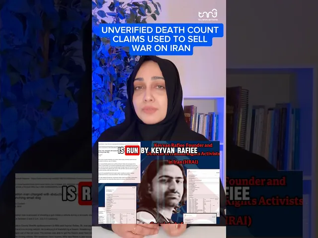 ⁣Unverified Death Toll Count Claims Used to Sell War on Iran