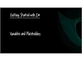 C Beginner Tutorial 4 - Variables and Placeholders