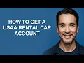 How to Get a Usaa Rental Car Account - KevinHowTo