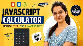 Build Your Own Calculator With HTML CSS JavaScript