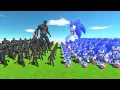 Download Lagu What If CAPTAIN AMERICA vs SONIC Power Levels - Animal Revolt Battle Simulator