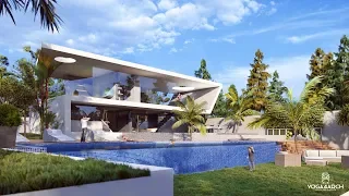 LUMION 9 RENDERING TUTORIALS BACKYARD POOL HOUSE