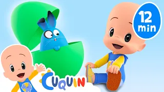 rabbit eggs and more educational videos cuquin and friends