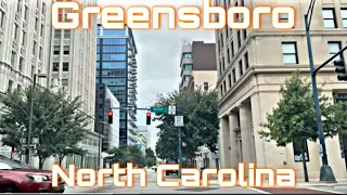 Greensboro North Carolina - City Tour Drive Thru