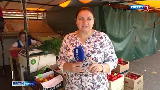 На омских рынках резко подорожали овощи и фрукты