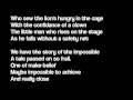 Download Lagu The Story Of Impossible - Peter Von Poehl (Lyrics)