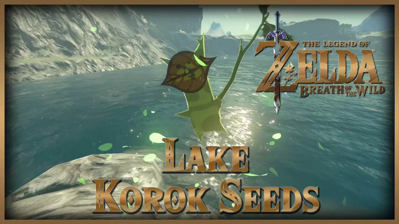 Zelda Breath of the Wild • Korok Seeds • Lake