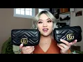 Gucci Marmont Super Mini Comparison Super Fake VS Authentic