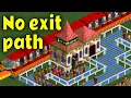 How to save space on Exit Paths in RCT2