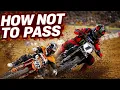 Detroit Supercross How NOT to pass