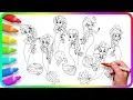 Coloring Pages EQUESTRIA GIRLS - Mermaids How to color My Little Pony Easy Drawing Tutorial MLP