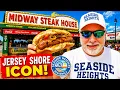 This ICONIC Seaside Heights Boardwalk Food STILL Hits After 50 Years Midway Steak House Review