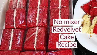Download NO MIXER REDVELVET CAKE RECIPE / WITHOUT A MIXER MP3
