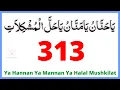 Download Lagu Ya Hannan Ya Mannan Ya Halal Mushkilat 313 Time !