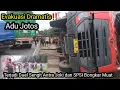 Lagu Adu Jotos,Duel Sengit Saat Evakuasi Truck|| Truck UD Hantam Warung