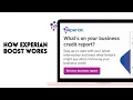 How Experian Boost Works