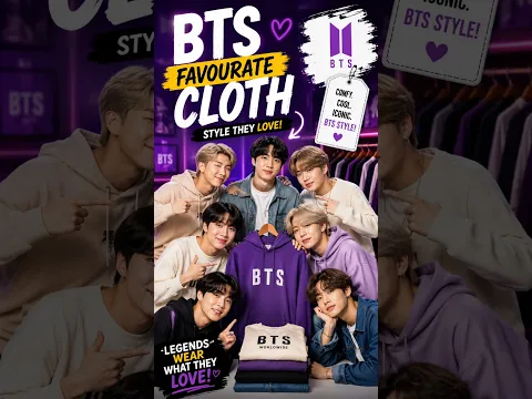 BTS Members’ Favourite Clothes 👕💜 | You’ll Be Surprised! 😱 #BTS #BTSARMY #KPOP #BTSSHORTS