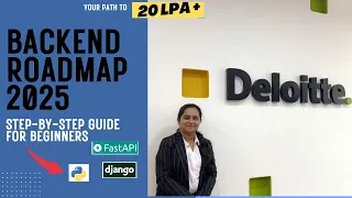 Python Backend Developer Roadmap 2025 Django and FastAPI Complete Guide