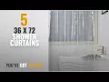 Top 10 36 X 72 Shower Curtains 2018 Eforgift PEVA Shower Curtain Liner Water Proof Mildew