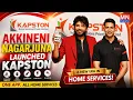 Akkineni Nagarjuna launched the Kapston Home Services app in Hyderabad MN NEWS