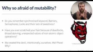Immutability of data