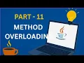 Java Tutorial Part 11 Method Overloading in Java with Examples