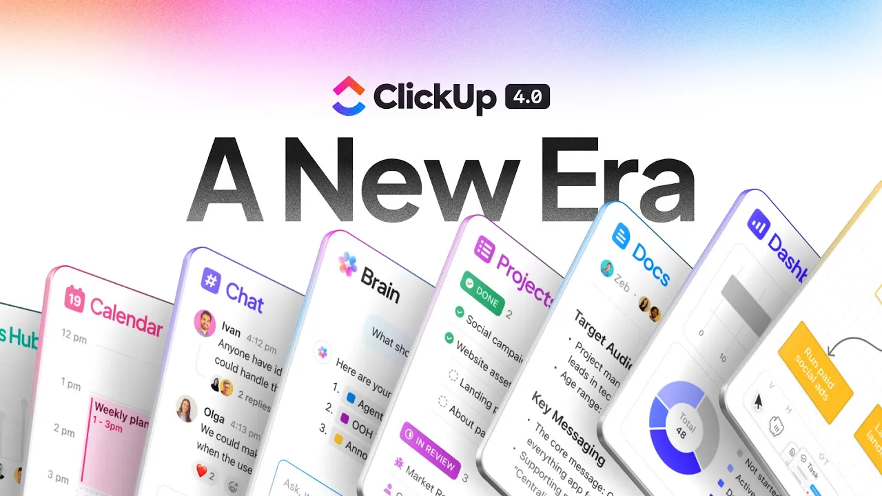 ClickUp 4.0 new era video