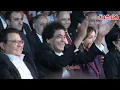 رد فعل الكينج محمد منير لما سمع اغنية علي صوتك بالغنا من المطربة ريهام عبدالحكيم وزحام الجمهور حوله