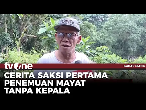 Polisi Usut Identitas Mayat Tanpa Kepala di Kali Ciliwung