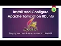 Install and Configure Apache Tomcat on Ubuntu