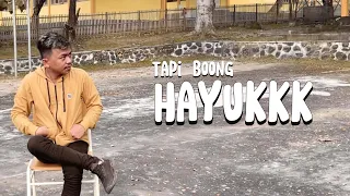 rahmat tahalu hayukkk music video 