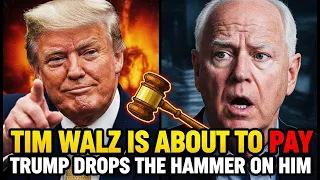 TRUMP DROPS THE HAMMER ON WALZ! $9 BILLION TAXPAYER SCANDAL REVEALED! THE COVER-UP IS FINALLY OVER!
