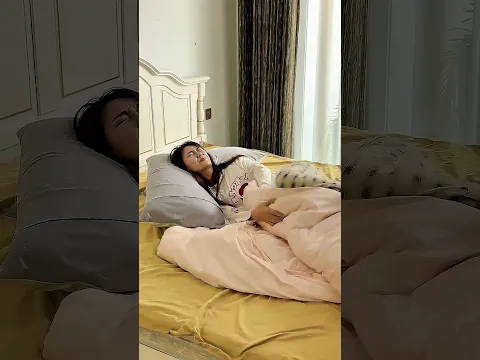 The boy surprised his girlfriend by turning on the lights