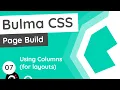 Bulma Tutorial Product Page Build - Grid Columns