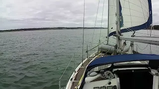 slow sailing  – uncut sailing Menai – No Swellies