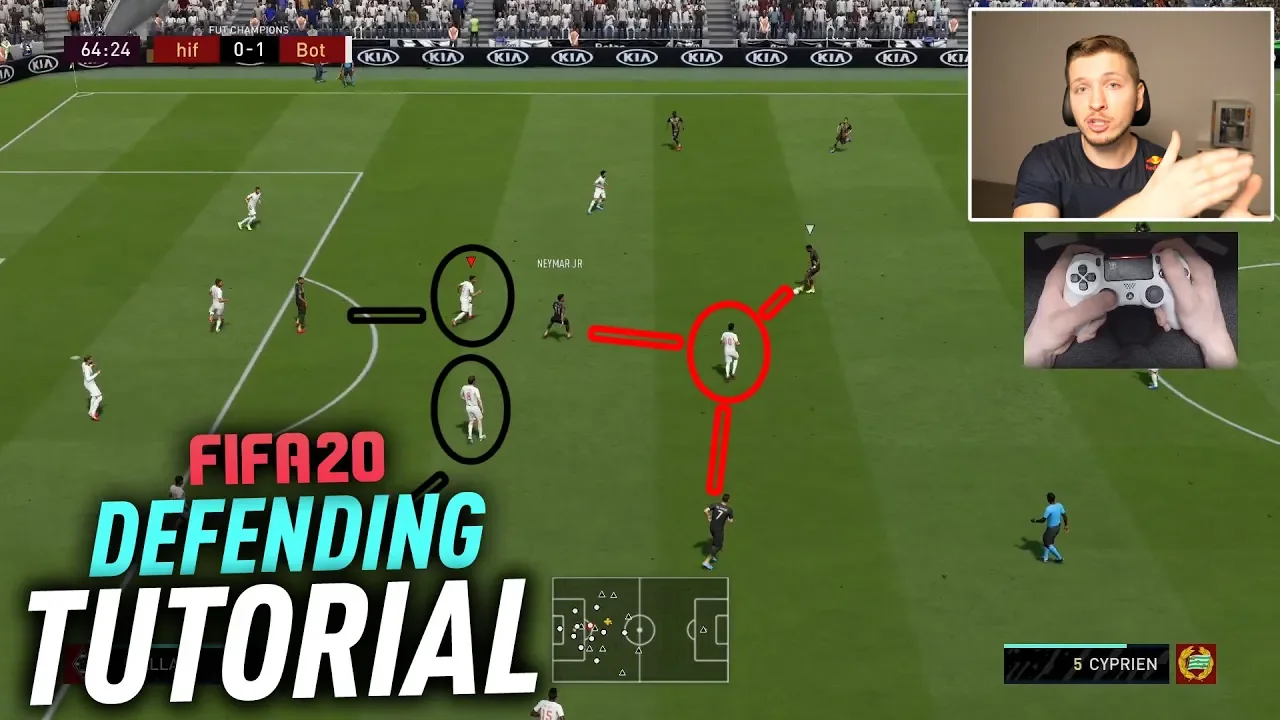 THE END GAME DEFENDING TUTORIAL - DEFEND LIKE A PRO IN FIFA 20