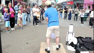 John Mahon & Dancer Ryan Kelly Bring Some Irish Flair To Grafton Street.... 