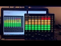 JavaScript Web MIDI API launchpad visualizer