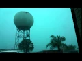 Direct Lightning Strike to Doppler Radar at NWS Brownsville