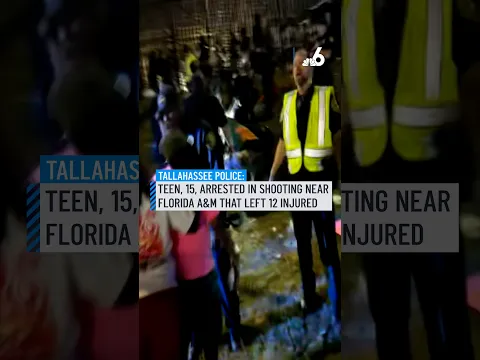 Teen, 15, arrested in shooting near Florida A&M University stadium that left 12 injured, police say