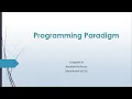 Lecture 16 - Parameter Passing Techniques