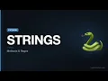 Python Tutorial Python Strings Methods Formatting Regex Basics