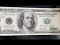 us 100 dollar 2006 series banknote