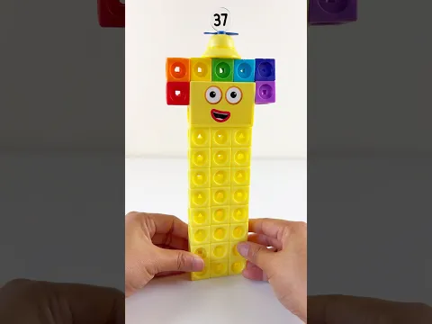 Let's Build Numberblocks Mathlink Cubes 37 with New Activity Set 2026 #numberblocks