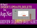 gridview CRUD operation delete asp net gridview row with sweet alert confirmation Asp Net