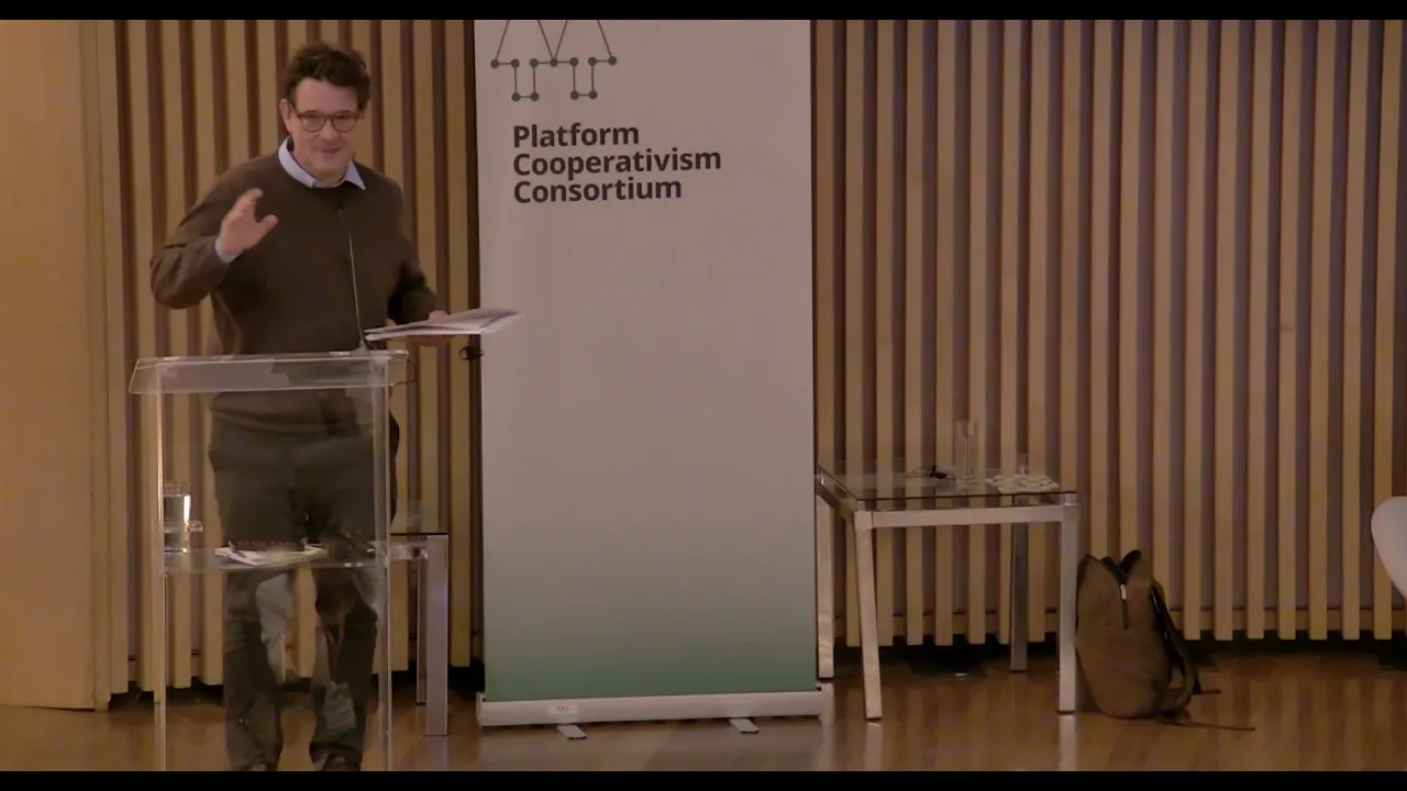 Trebor Scholz on Platform Cooperativism | #OwningTheFuture