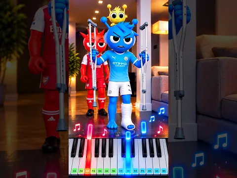 Sprunki Blue Takes "Coming" Way Too Seriously 😂📢 - Piano Tutorial
