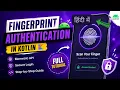 Biometric Fingerprint Authentication in Kotlin Android App Tutorial IT WALA