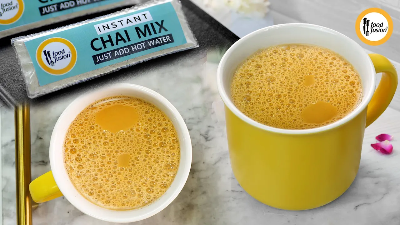 Instant Chai Mix - Just add Hot Water - Recipe By Food Fusion